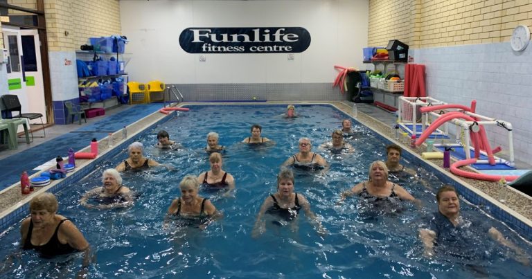 Aqua Aerobic classes at Funlife Fitness Centre, Ingle Farm